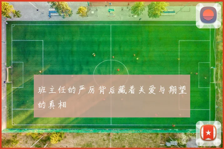 班主任的严厉背后藏着关爱与期望的真相