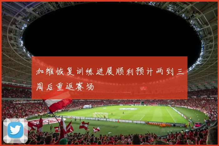 加维恢复训练进展顺利预计两到三周后重返赛场