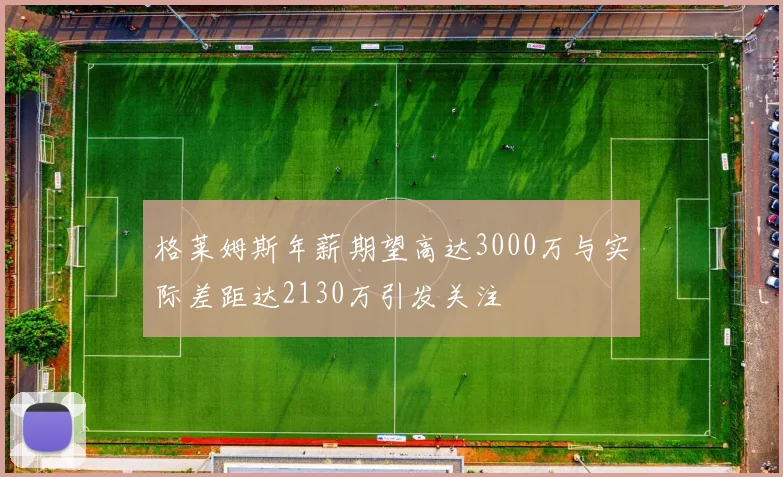格莱姆斯年薪期望高达3000万与实际差距达2130万引发关注